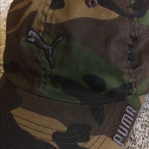 Camouflage puma hat